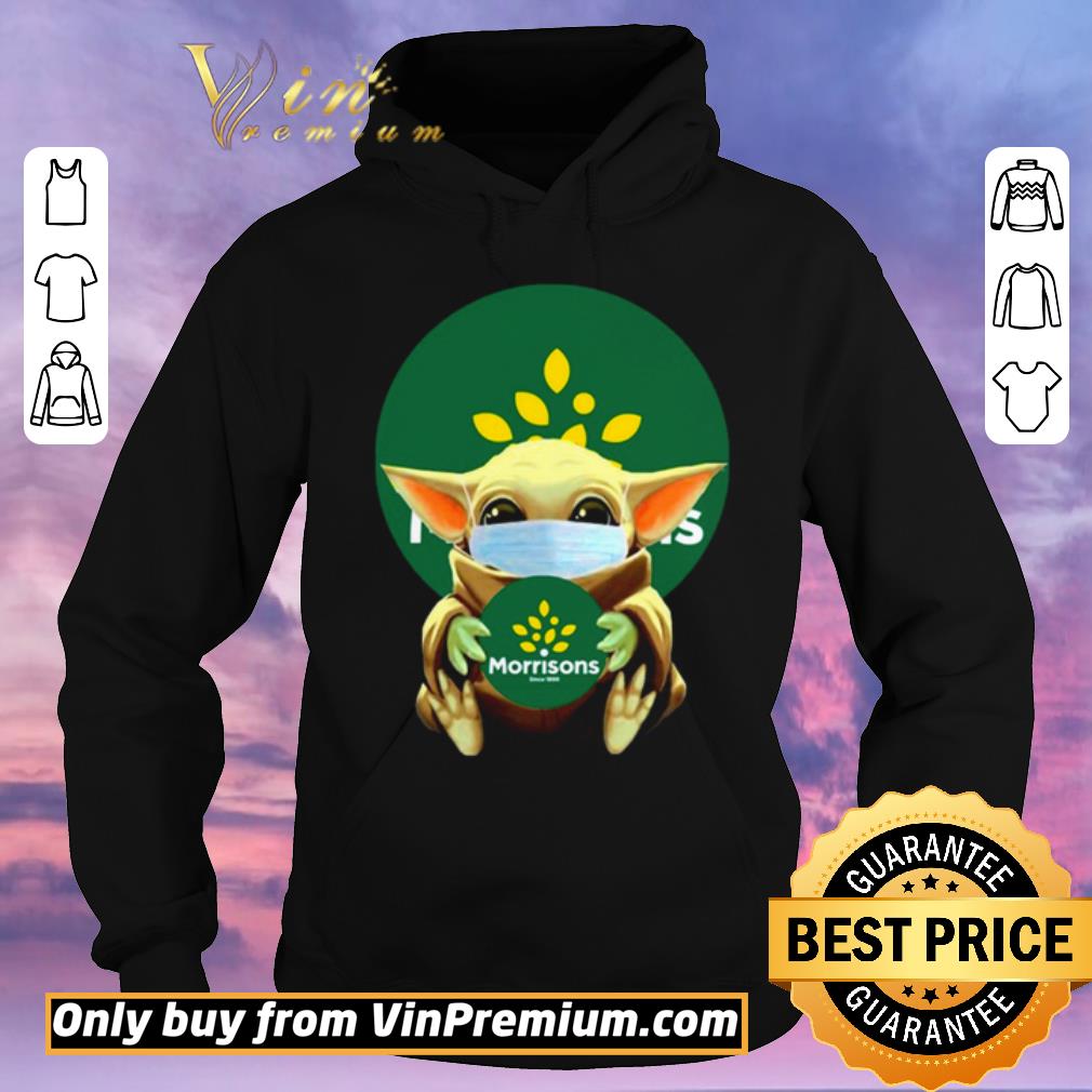 2ab9056d premium baby yoda hug morrisons since 1899 shirt sweater 4 - Premium Baby Yoda hug Morrisons since 1899 shirt sweater