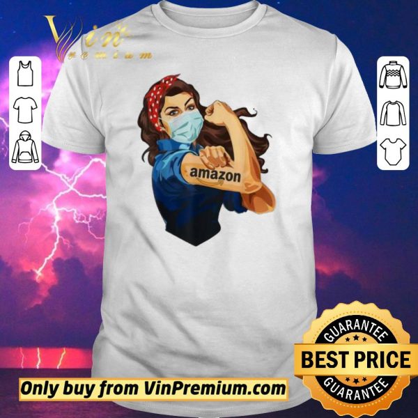Pretty Strong Woman mask tattoo Amazon shirt sweater