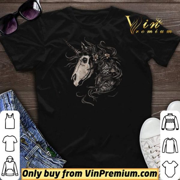 Unicorn Skull shirt sweater