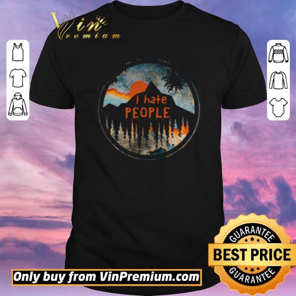 Hot Sunset I Hate People shirt sweater