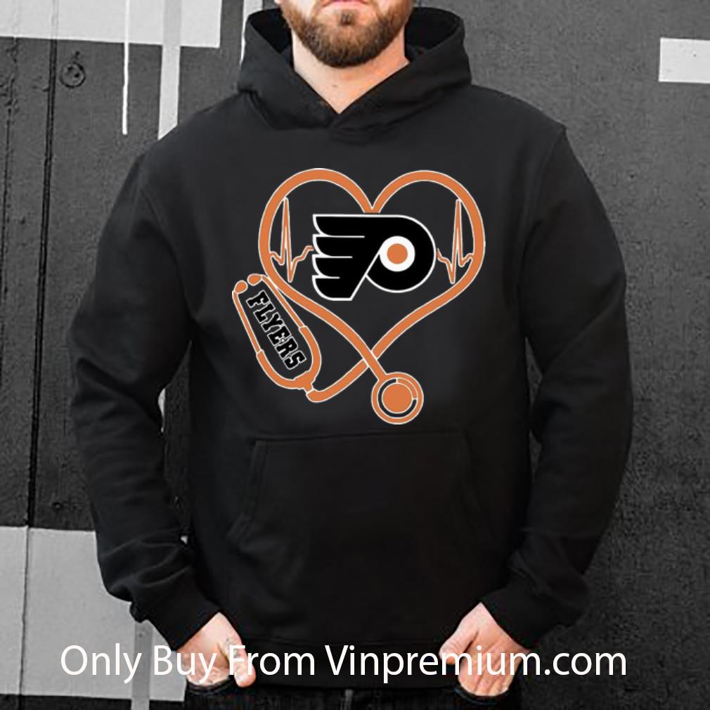 363d004d pretty philadelphia flyers nurse heart stethoscope heartbeat shirt 4 - Pretty Philadelphia Flyers Nurse Heart Stethoscope Heartbeat shirt
