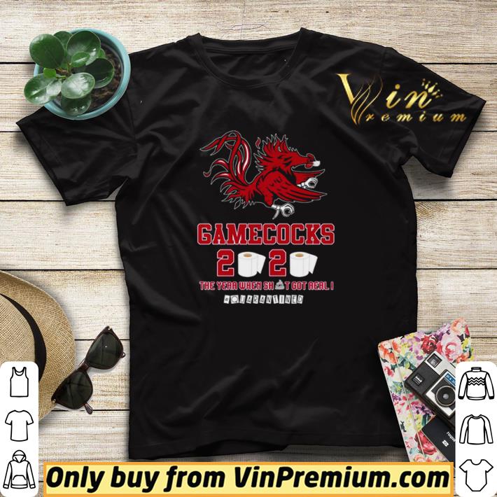 3a318223 south carolina gamecocks 2020 the year when shit got real quarantined shirt sweater 4 - South Carolina Gamecocks 2020 the year when shit got real #quarantined shirt sweater