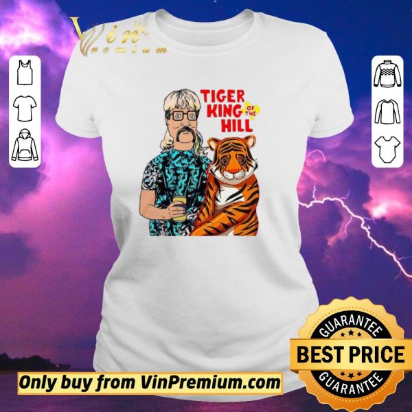 Awesome Hank Hill Tiger King of the HIll Texas shirt sweater