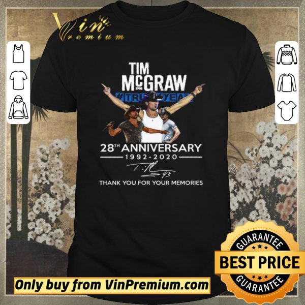 Hot Tim Mcgraw Truck Yeah 28th Anniversary 1992 2020 Signature Thank You shirt sweater