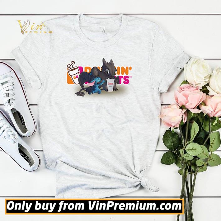 458f538b stitch and toothless dunkin donuts shirt sweater 4 - Stitch and Toothless Dunkin’ Donuts shirt sweater