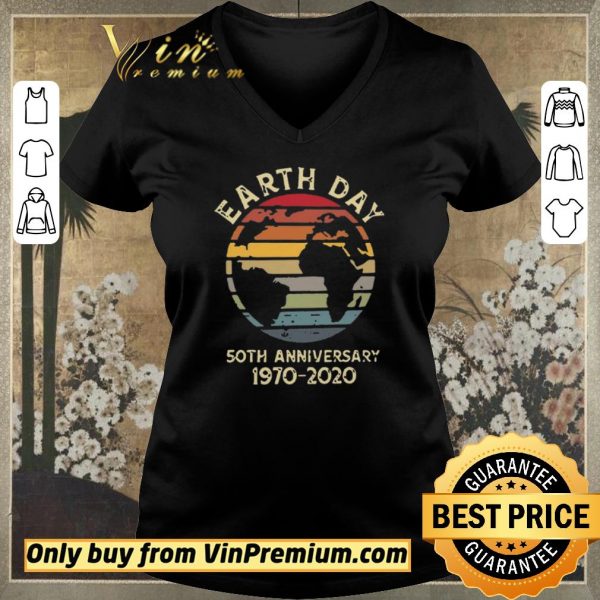 Awesome Retro Earth Day 50th Anniversary 1970 Retro Sunset shirt sweater