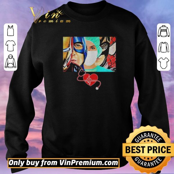 Official Im Nurse Superheroes shirt sweater