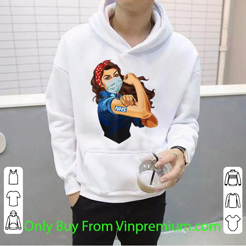 51c57edf pretty strong woman tattoo nhs covid 19 shirt 4 - Pretty Strong Woman Tattoo NHS Covid-19 shirt
