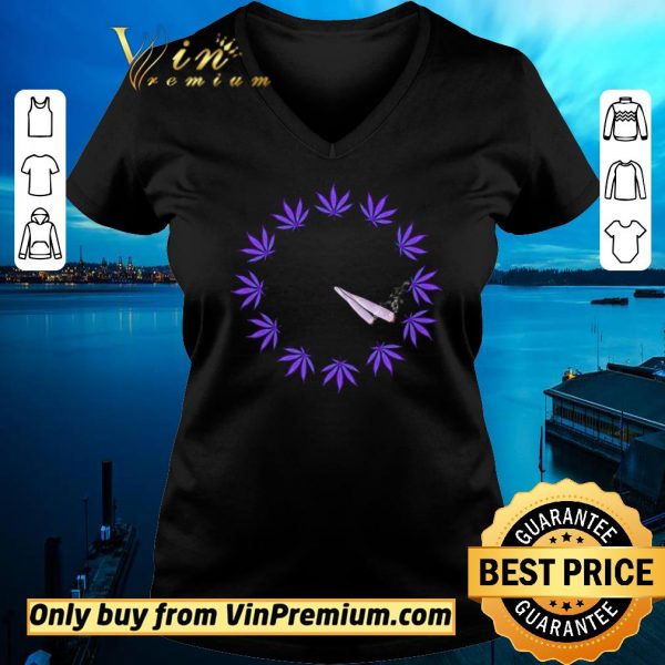 Official Cannabis Clock shirt sweater