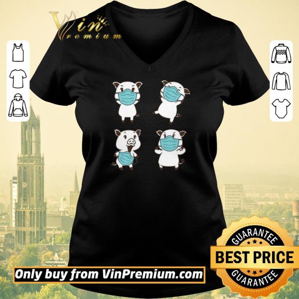 Funny Pig Mask Coronavirus shirt sweater