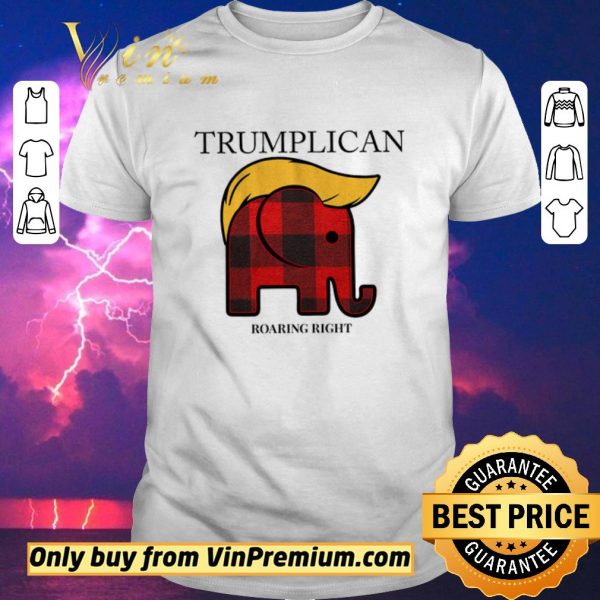 Top Elephant Trumplican Roaring Right shirt sweater