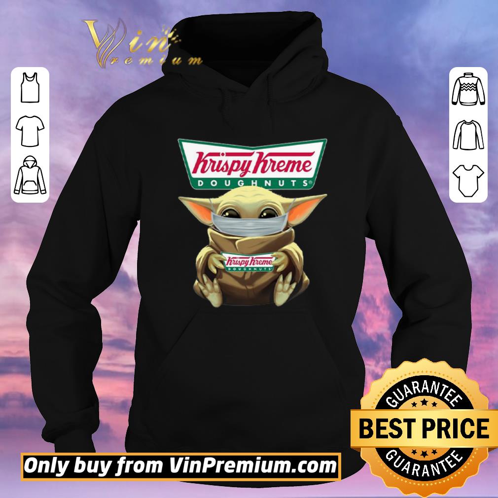 59d11871 premium baby yoda face mask krispy kreme doughnuts shirt sweater 4 - Premium Baby Yoda Face Mask Krispy Kreme doughnuts shirt sweater