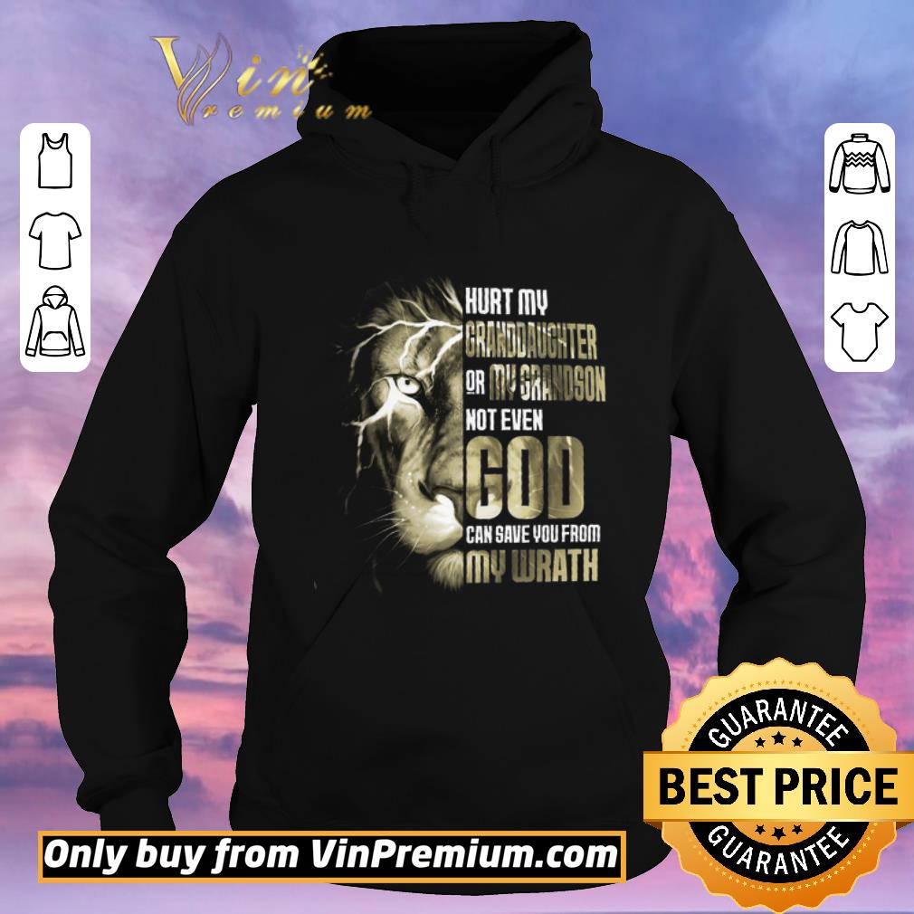 Premium Lion Hurt My Granddaughter Or My Grandson Not Even God shirt sweater 5be832ff premium lion hurt my granddaughter or my grandson not even god shirt sweater 4 - Premium Lion Hurt My Granddaughter Or My Grandson Not Even God shirt sweater