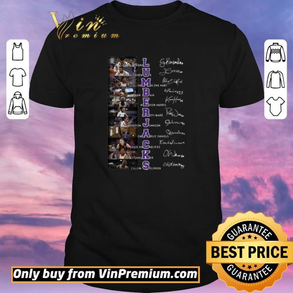 Funny Lumberjacks Legends Signatures shirt sweater