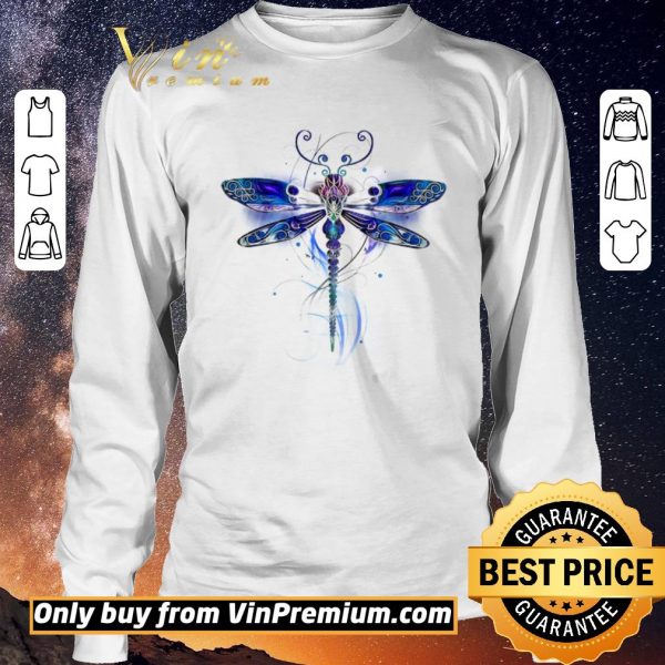 Official abstract dragonfly shirt sweater
