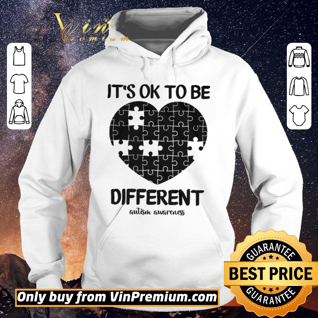 64b54bee pretty it s ok to be different autism awareness shirt sweater 4 - Pretty It's Ok To Be Different Autism Awareness shirt sweater