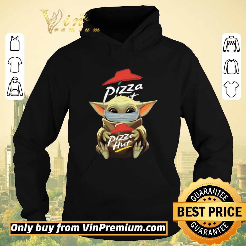 659f21ea pretty baby yoda mask hug pizza hut shirt sweater 4 - Pretty Baby Yoda mask hug Pizza Hut shirt sweater
