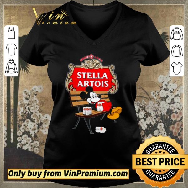 Official Mickey Mouse drink Stella Artois shirt sweater