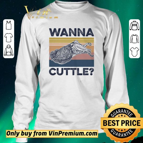 Top Wanna Cuttle Vintage shirt sweater