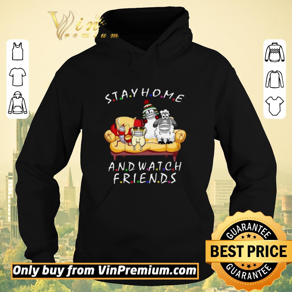 Awesome Stay Home And Watch Friends Cartoon COVID-19 shirt sweater 6ca6f8ae awesome stay home and watch friends cartoon covid 19 shirt sweater 4 - Awesome Stay Home And Watch Friends Cartoon COVID-19 shirt sweater