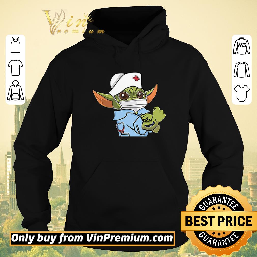 6e1708f3 pretty baby yoda wearing scrub nurse strong shirt sweater 4 - Pretty Baby Yoda Wearing Scrub Nurse Strong shirt sweater