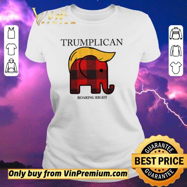 Top Elephant Trumplican Roaring Right shirt sweater