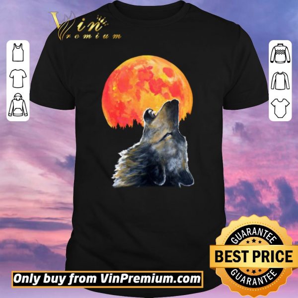Awesome Wolves Moon shirt sweater