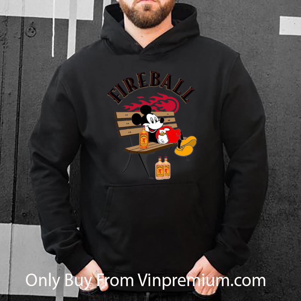 76eed954 official mickey mouse drink fireball shirt 4 - Official Mickey Mouse Drink Fireball shirt