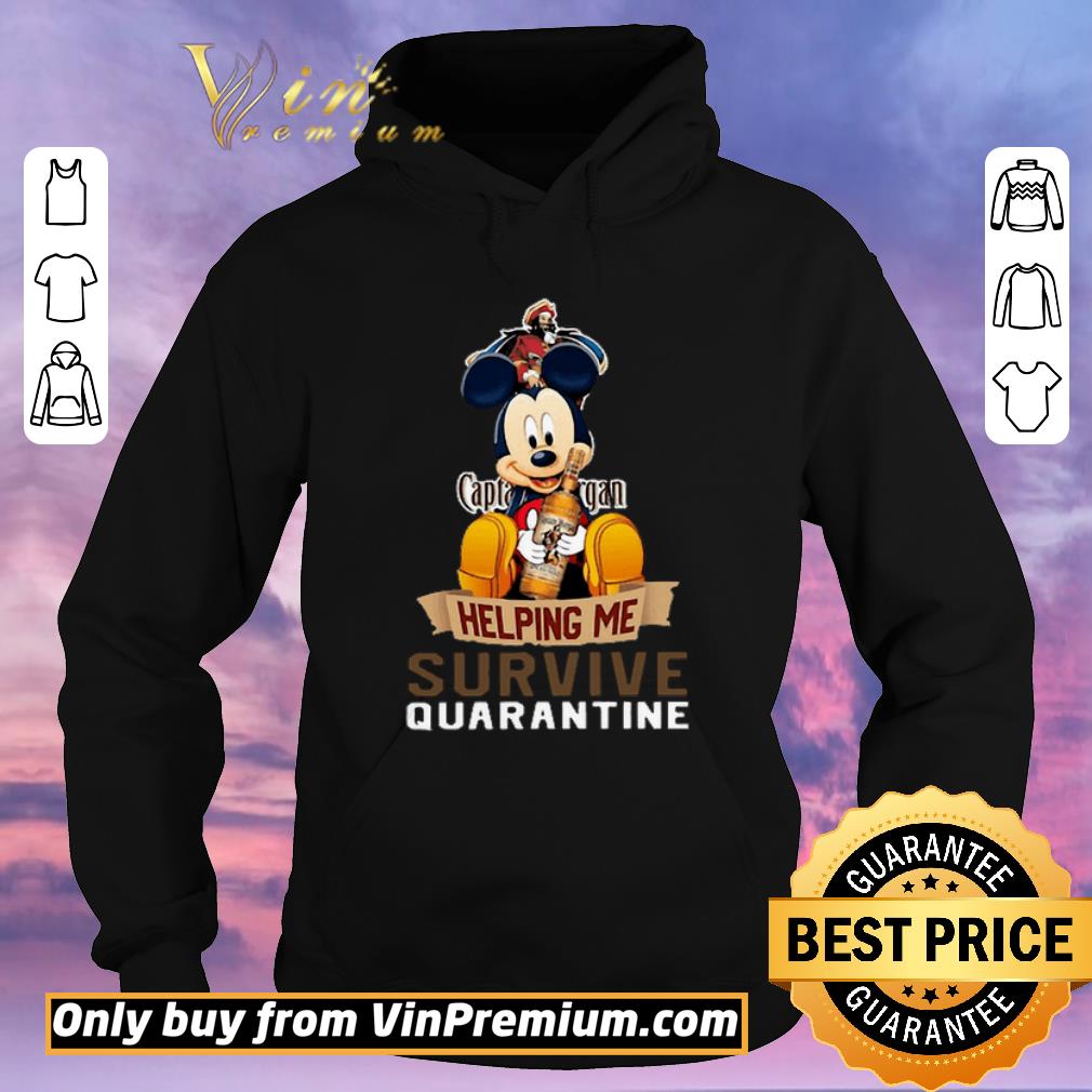 770a3c48 original mickey mouse captain morgan helping me survive quarantine shirt sweater 4 - Original Mickey mouse captain morgan helping me survive quarantine shirt sweater
