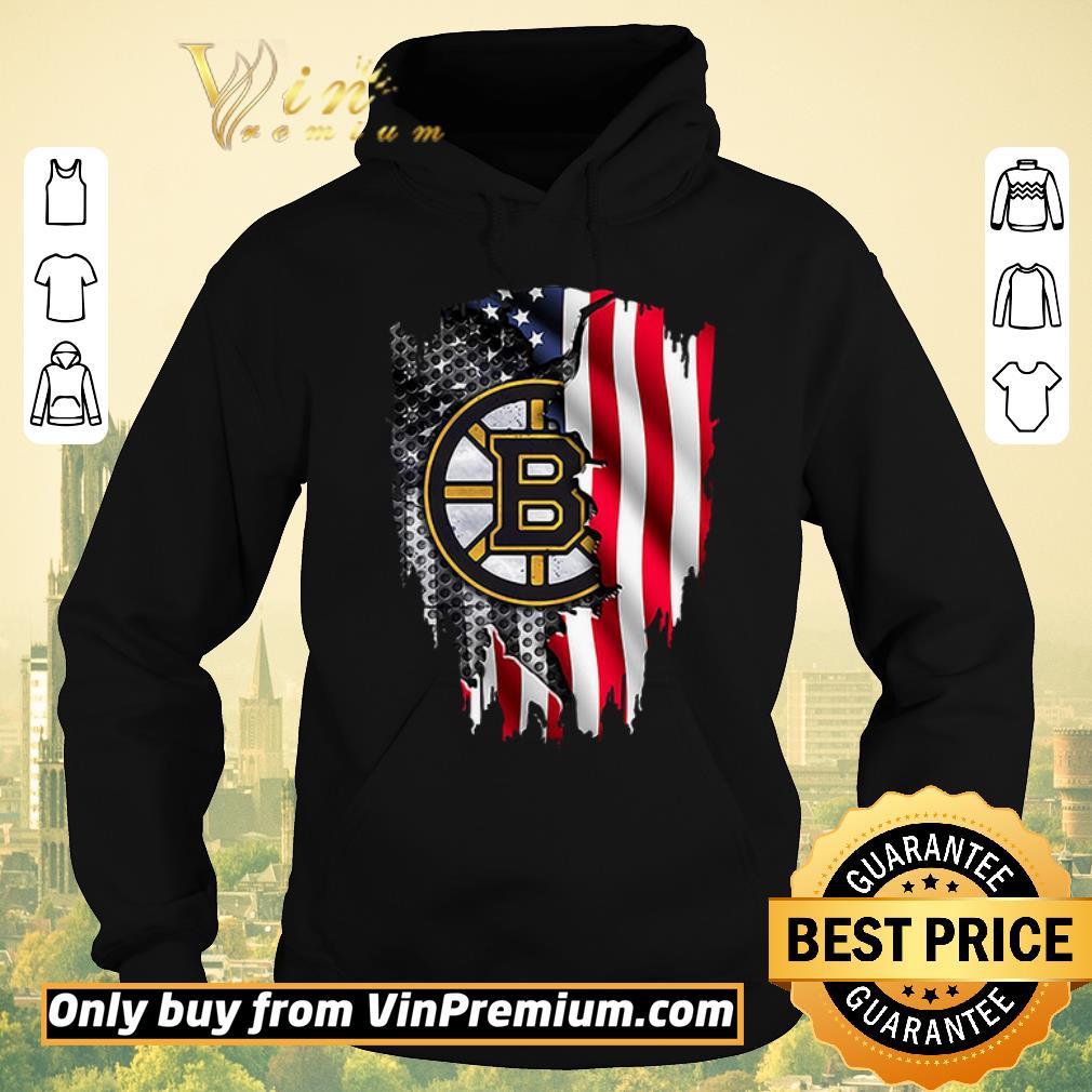 798d3cc7 official boston bruins american flag shirt sweater 4 - Official Boston Bruins American Flag shirt sweater