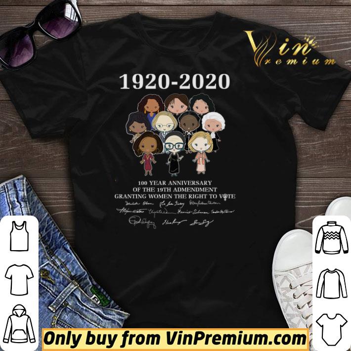 1920 2020 100 Year Anniversary Of The 19th Admendment Granting Women shirt sweater