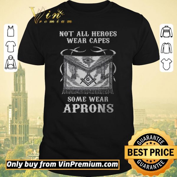 Premium Not All Heroes Wear Capes Some Wear Aprons shirt sweater