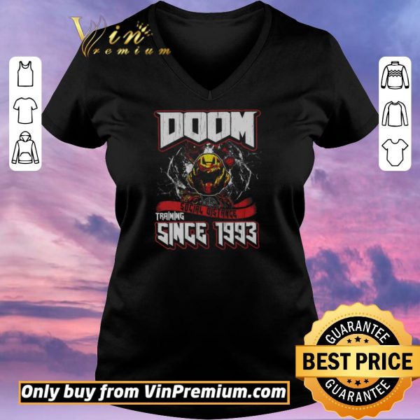 Pretty Doom Social Distance Training Since 1993 shirt sweater