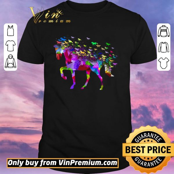 Pretty Horses Color shirt sweater