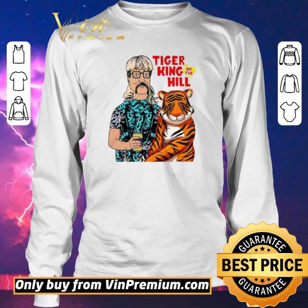 Awesome Hank Hill Tiger King of the HIll Texas shirt sweater