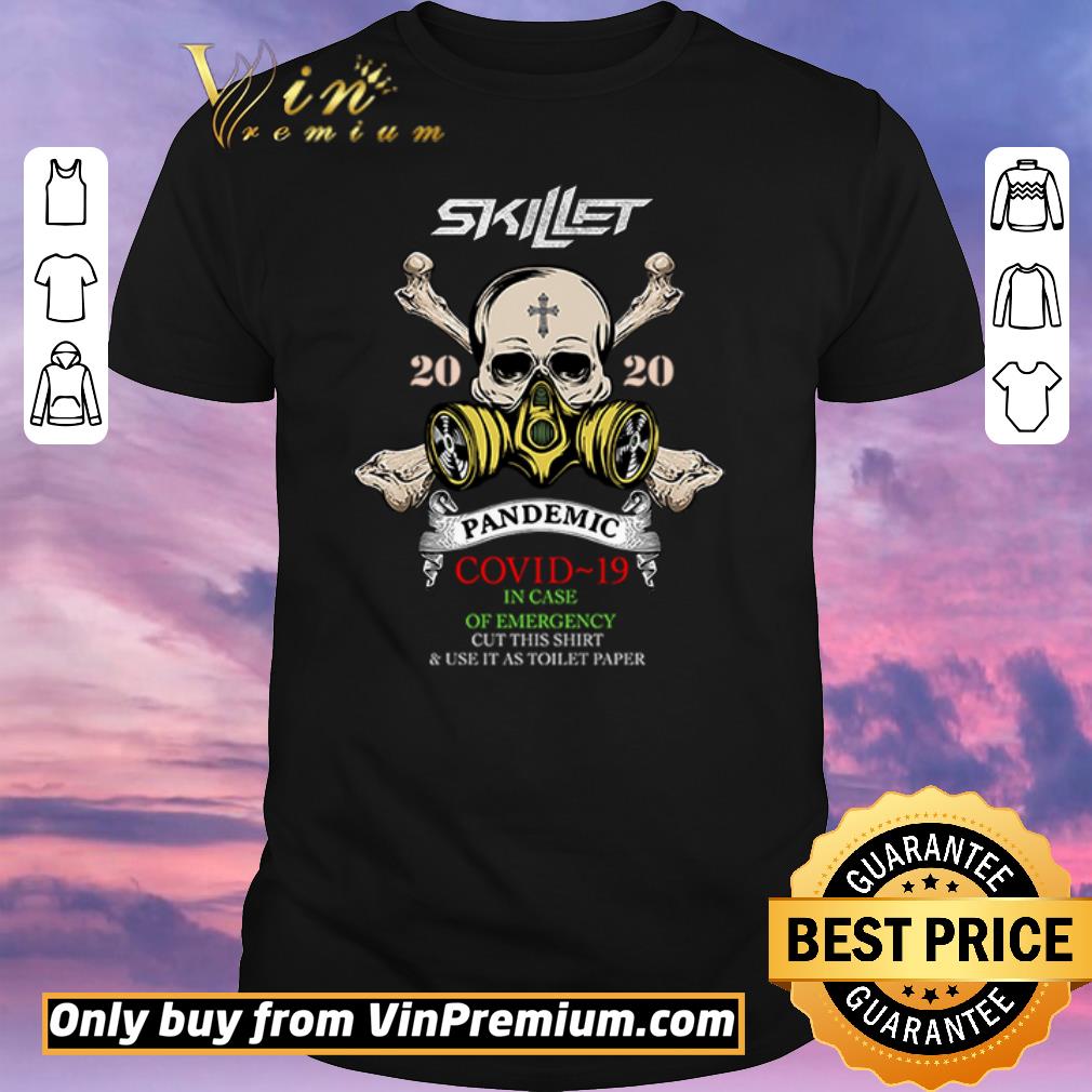 Pretty Skull Skillet Pandemic Covid-19 2020 in case of emergency cut this shirt sweater