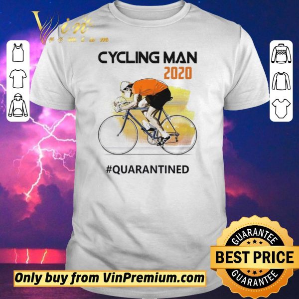 Funny Cycling Man Mask 2020 Quarantined Coronavirus shirt sweater