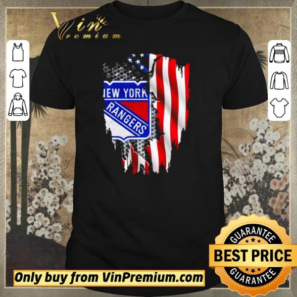 Premium New York Rangers American flag independence day shirt sweater
