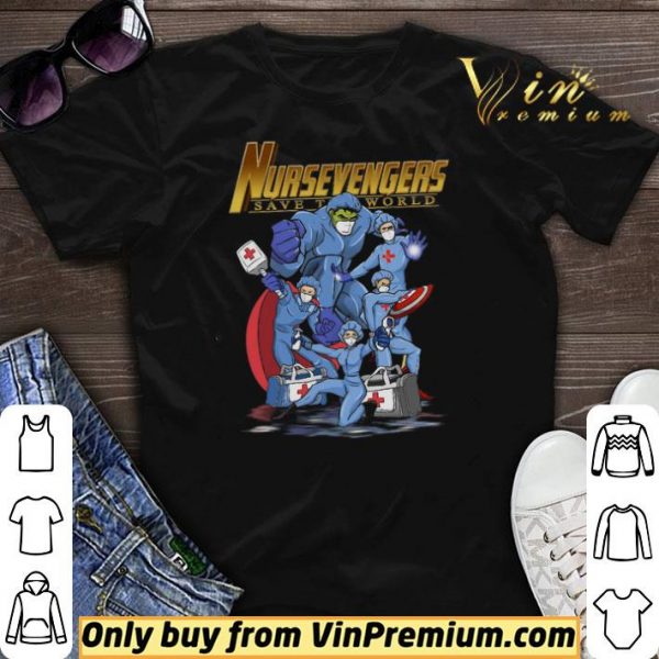 Nursevengers Save The World shirt sweater