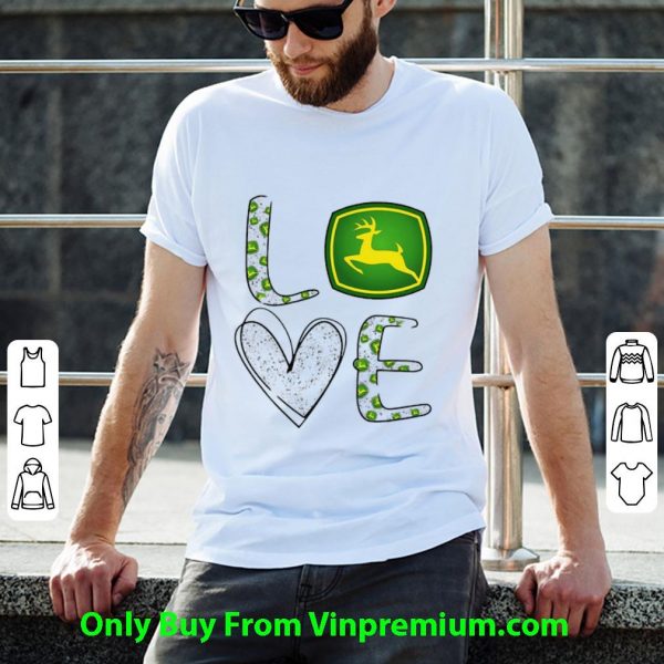 Top Love Diamonds John Deere shirt