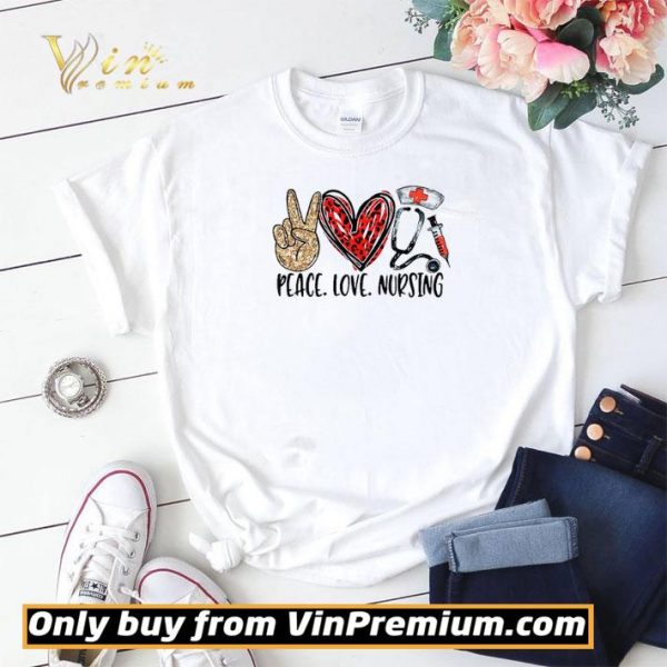 Peace Love Nursing RN Love Nurse 2020 shirt sweater