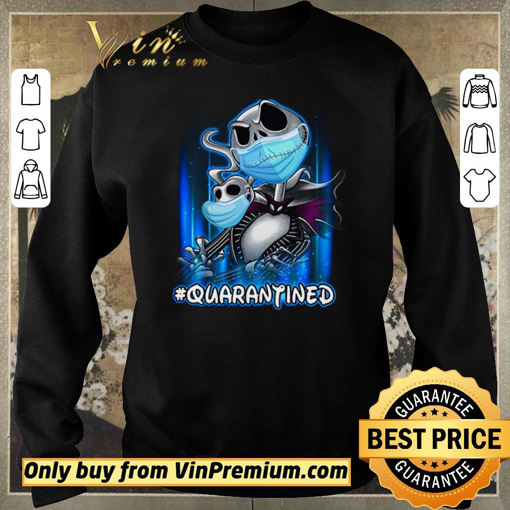 Funny Jack Skellington mask #quarantined coronavirus shirt sweater Funny Jack Skellington mask #quarantined coronavirus shirt sweater
