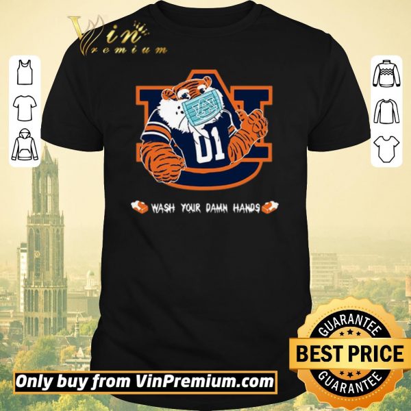 Pretty Auburn Tigers wash your damn hands shirt sweater