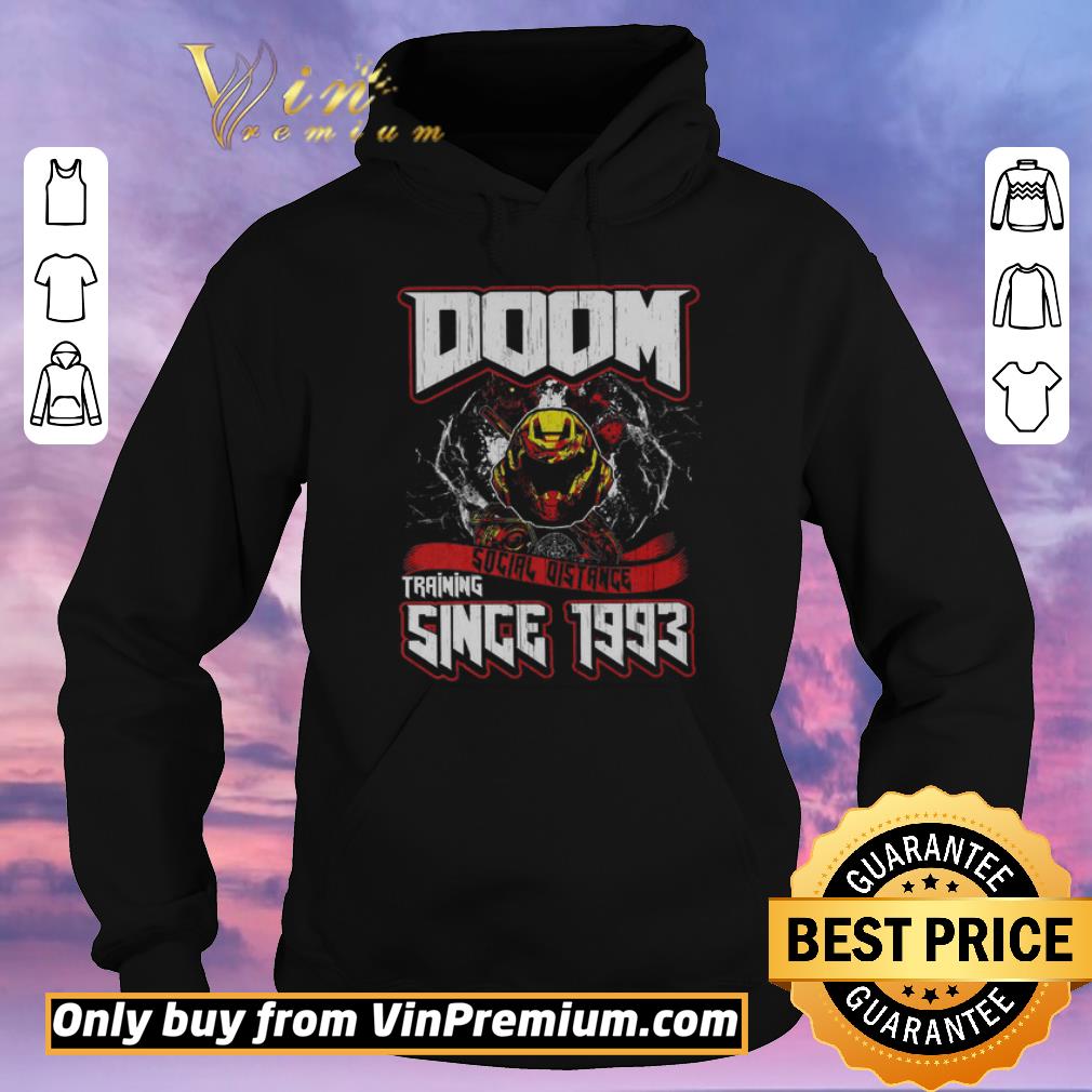 94139489 pretty doom social distance training since 1993 shirt sweater 4 - Pretty Doom Social Distance Training Since 1993 shirt sweater