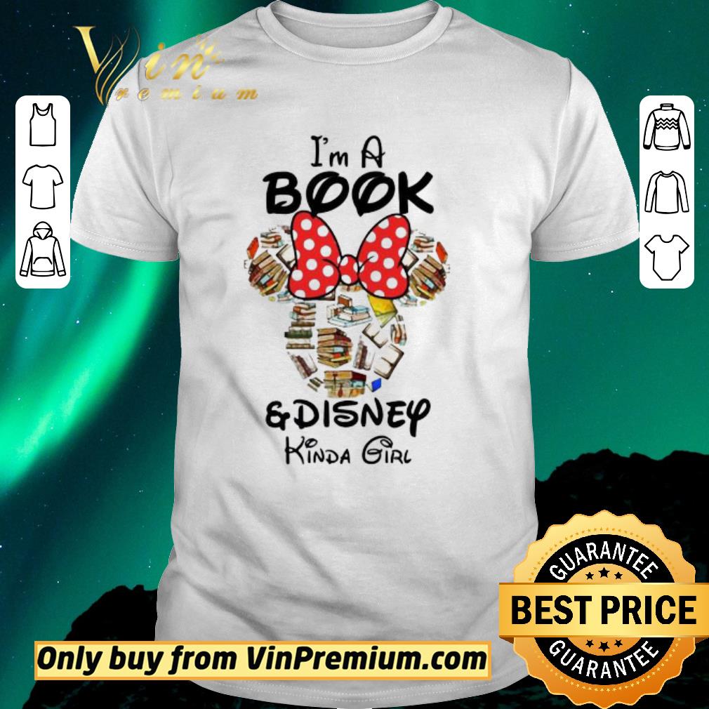 Hot I’m a book and Disney kinda girl shirt sweater