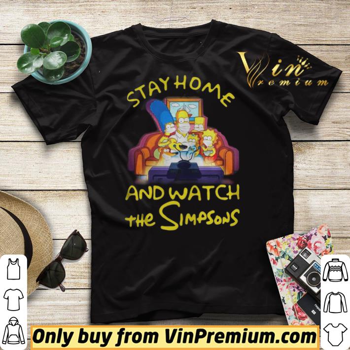 Stay home and watch the Simpsons on the sofa shirt sweater 9e87adde stay home and watch the simpsons on the sofa shirt sweater 4 - Stay home and watch the Simpsons on the sofa shirt sweater