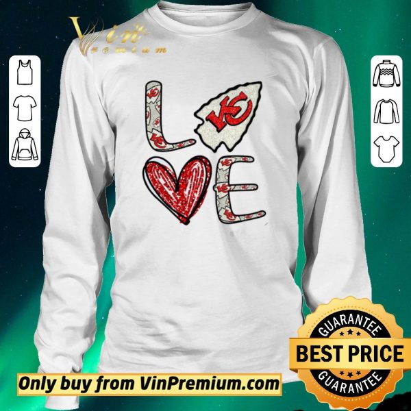 Premium Love Kansas City Chiefs Logo shirt sweater