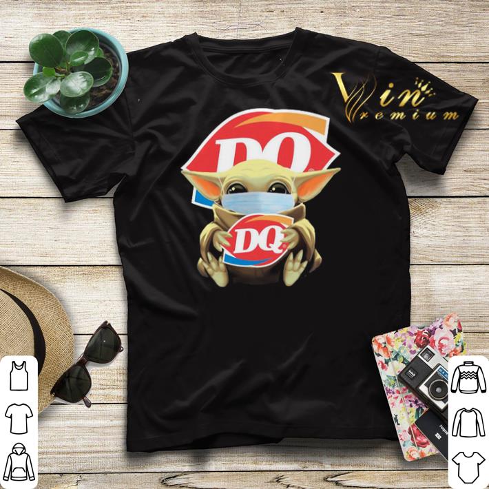 Baby Yoda Mask Hug Dairy Queen shirt sweater 4 - Baby Yoda Mask Hug Dairy Queen shirt sweater