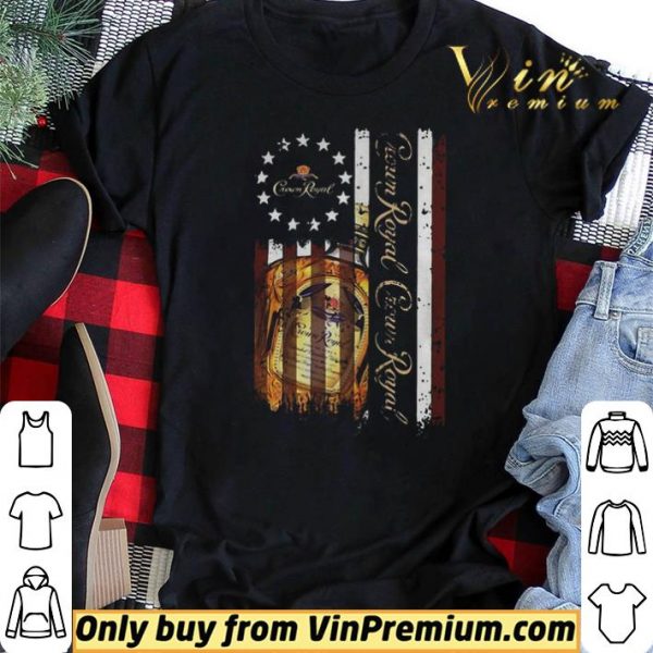Crown Royal American Flag 4th of july shirt sweater