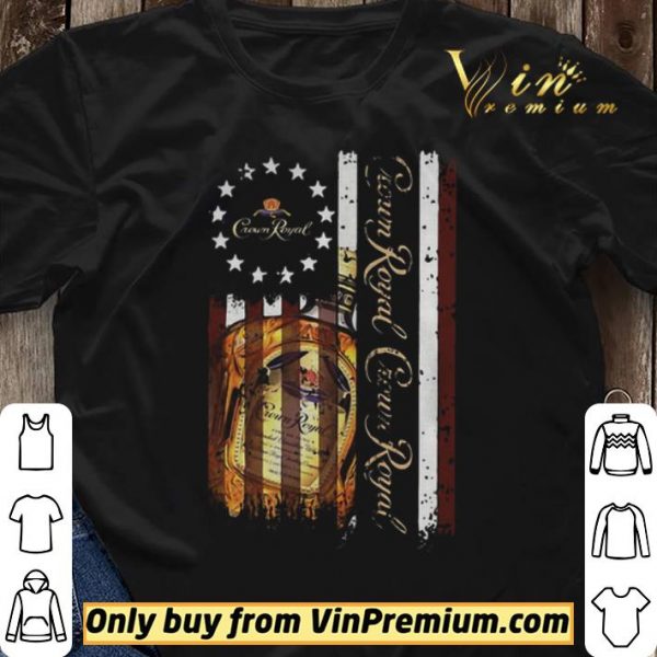 Crown Royal American Flag 4th of july shirt sweater